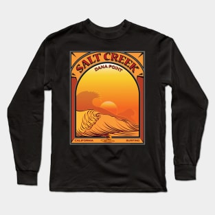 Salt Creek Dana Point California Surfing Long Sleeve T-Shirt